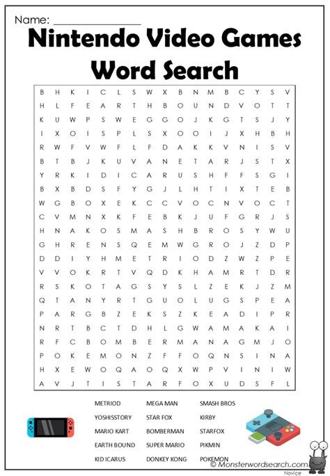 video games word.